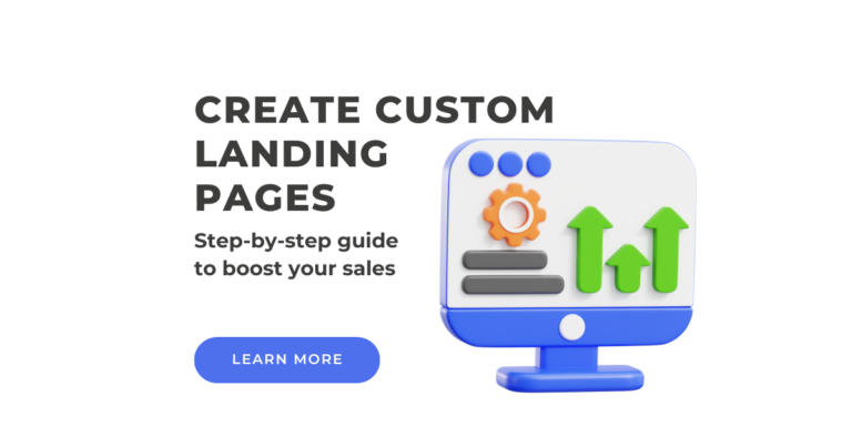 Landing page templates with email point